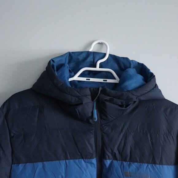 Mountain Warehouse Men's Sz S Blue Seasons Padded Hooded Winter Lined Jacket - Picture 4 of 15